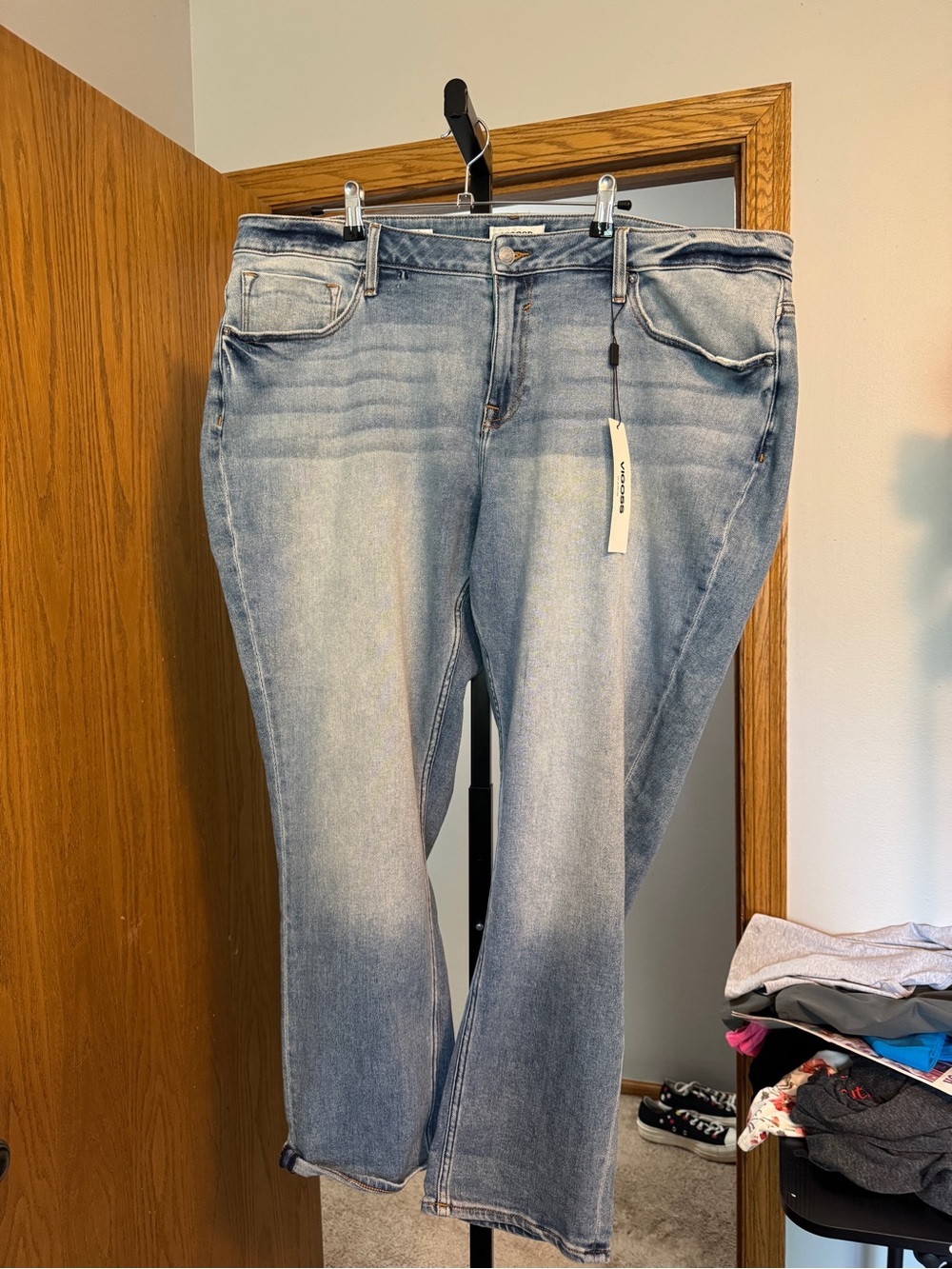 VIGOSS blue woman’s plus size denim jeans - Size 22W - NWT